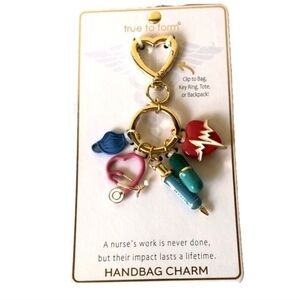 🙏🔹️True to Form 🔹️Viral NURSE Keychain BAG Charm